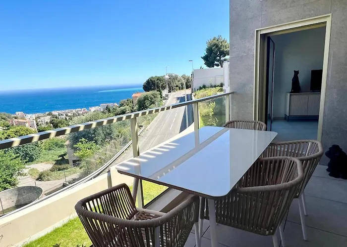 Panoramic Sea View Blue Pearl